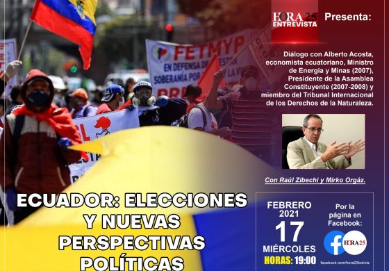 Hora25 entrevista Alberto Acosta