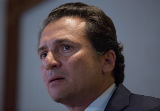 El exdirector de Pemex Emilio Lozoya acusado de corrupción.